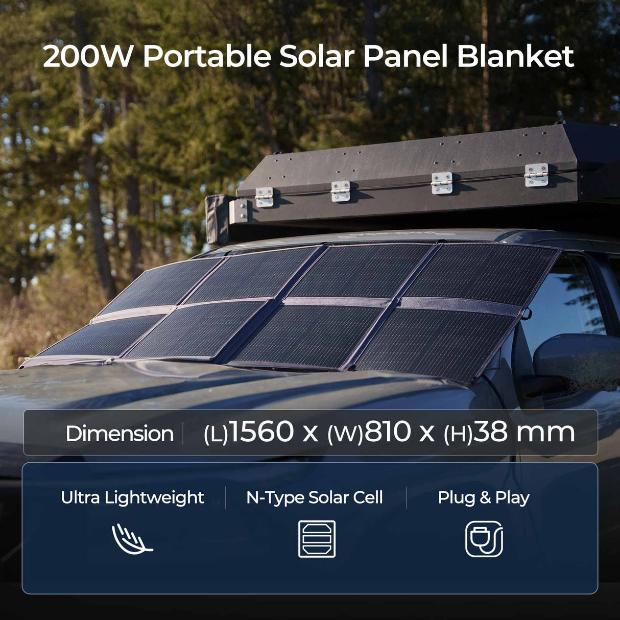 12V 400W Pannello Solare Pieghevole