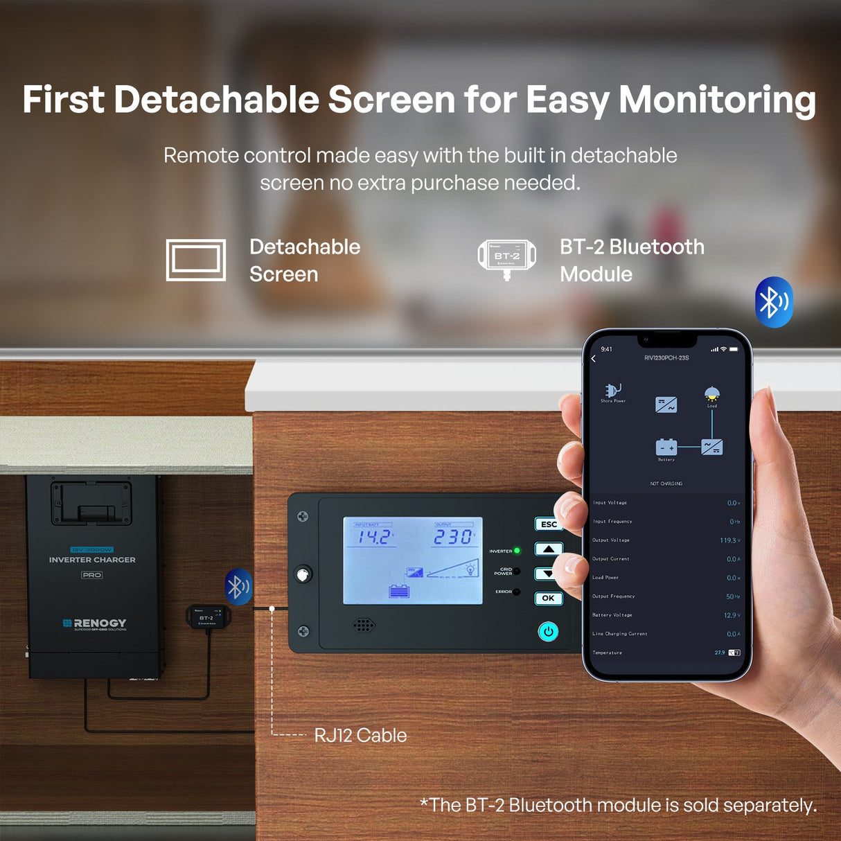 Inverter / Caricabatterie HF 12V 3000W Pro – Convertitore di Corrente con Funzione di Ricarica Automatica