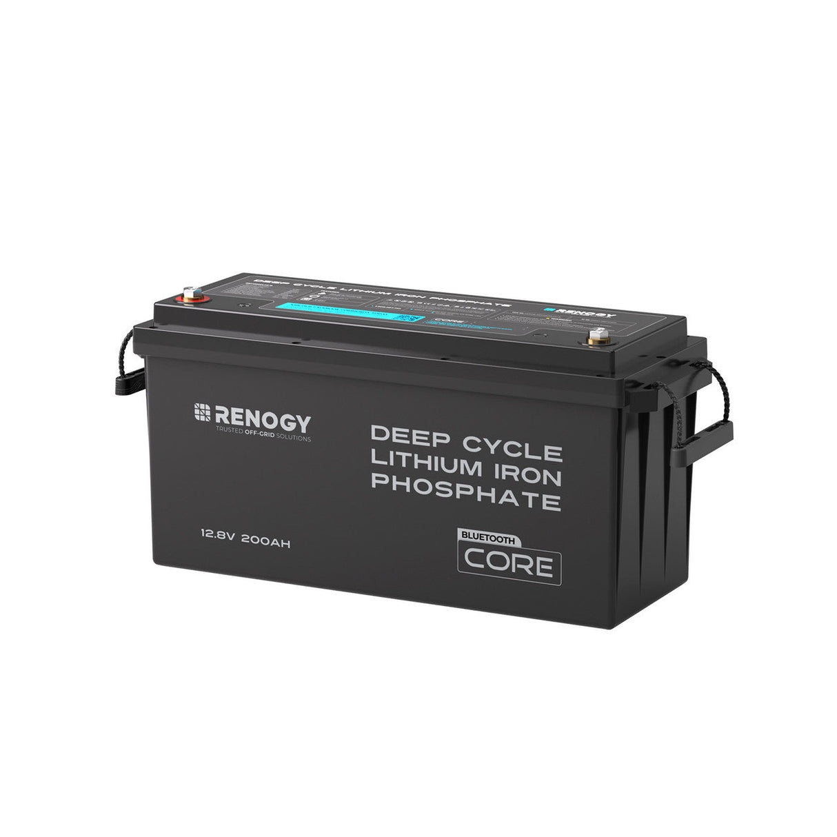 Batteria al Litio LiFePO₄ Renogy Core 12V 200Ah con Bluetooth