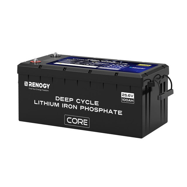 24V 100Ah lithium LiFePo4 battery with self-heating
