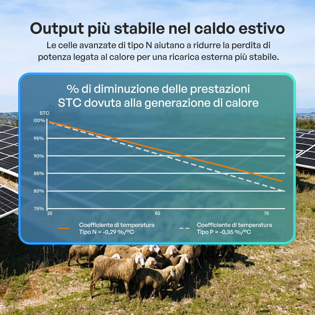 2x400W Pannelli Solari Bifacciali N-Type