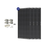 ShadowFlux 12V 200W Pannello Solare Anti-Shadow