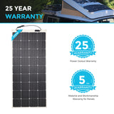 175 Watt 12 Volt Flexible Monocrystalline Solar Panel