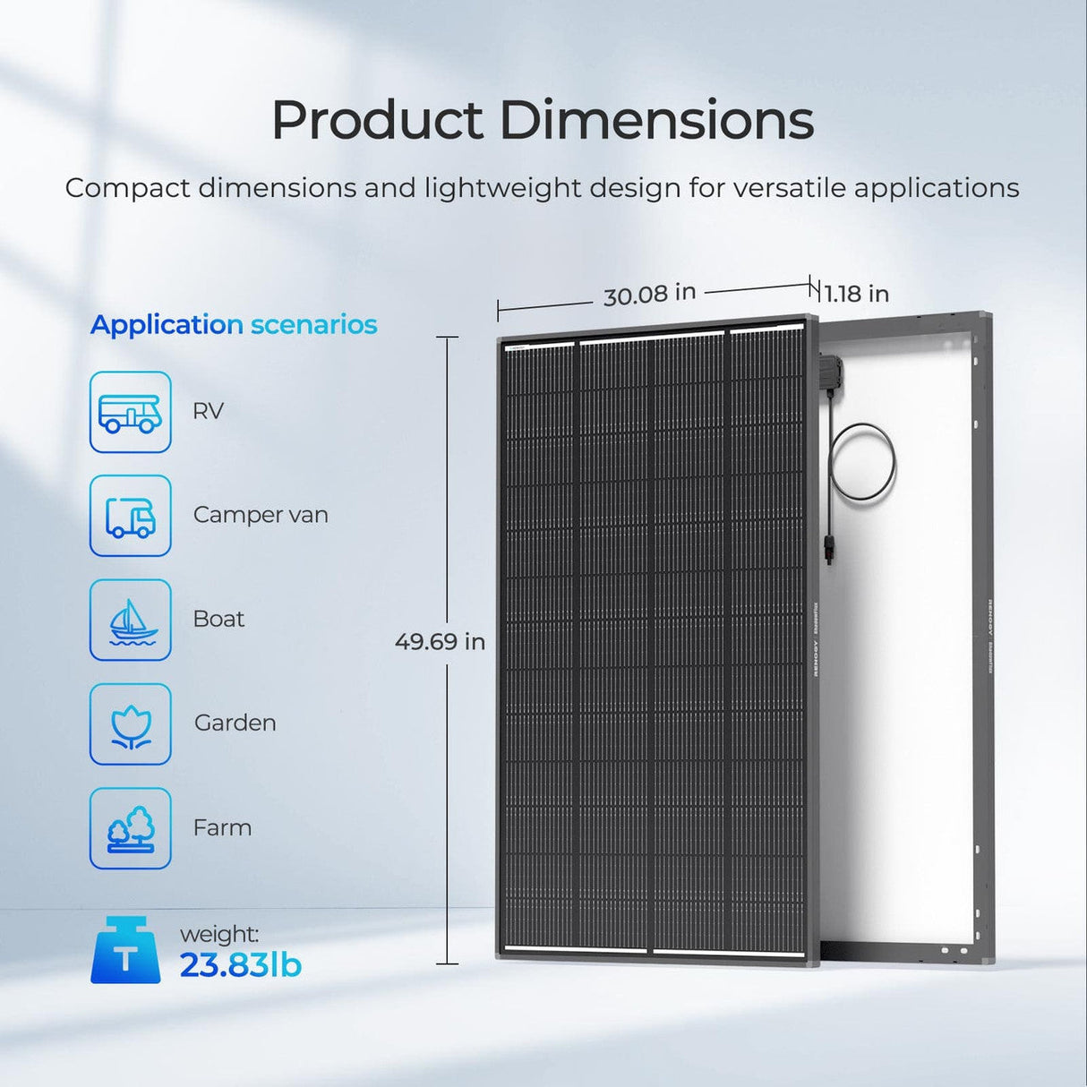 Renogy Kit Off-Grid da 15,36kWh | Inverter 3000W, MPPT 60A