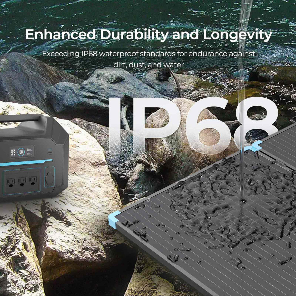 220W Lightweight Portable Solar Suitcase