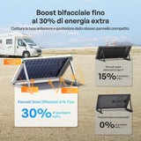 100W Pannelli Solari Bifacciali N-Type