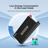 Inverter 12V a Onda Sinusoidale Pura – 1000W / 2000W / 3000W | Convertitore di Corrente per Camper, Barca e Sistemi Solari