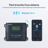 Regolatore di carica MPPT compatto da 12V/24V 20A per Rover 2 con Bluetooth