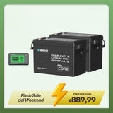Batteria al Litio LiFePO₄ Core 12V – 100Ah / 200Ah / 300Ah