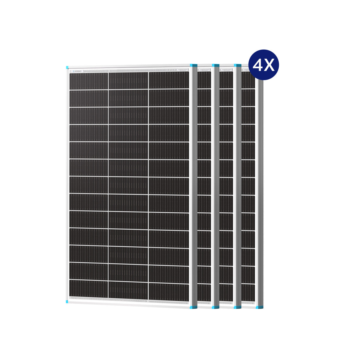 100W Pannelli Solari Bifacciali N-Type