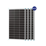 100W Pannelli Solari Bifacciali N-Type