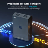 12V 2000W Inverter Caricabatterie con Onda Sinusoidale Pura, UPS Ad Alta Frequenza Per Camper, Furgoni e Impianti Off-Grid