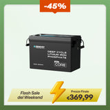 Core Mini – Batteria LiFePO4 12,8V 200Ah con Protezione a Bassa Temperatura