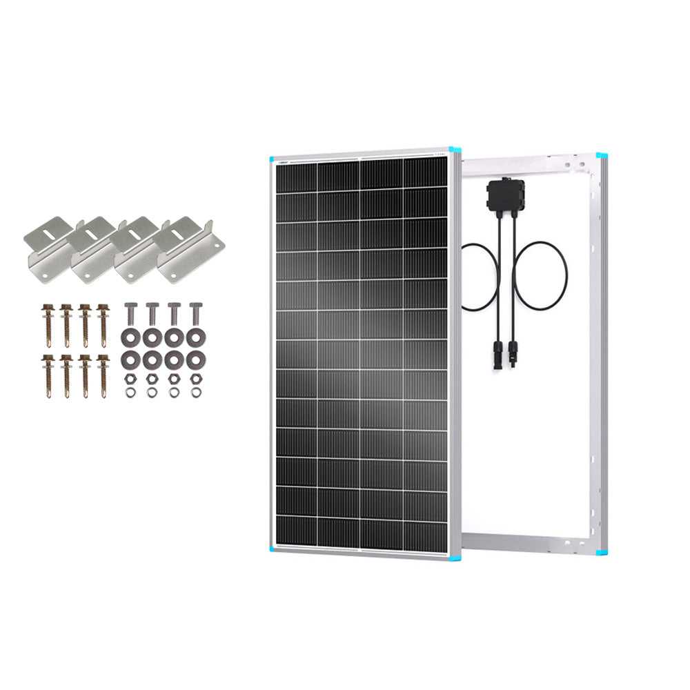 Pannello Solare Renogy 16BB N-Type 200W / 100W 24V – Alta Efficienza Monocristallino