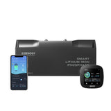 Batteria al Litio LiFePO₄ 12V 200Ah Pro Smart con Bluetooth e funzione di auto-riscaldamento