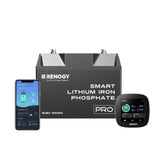 Batteria al Litio LiFePO₄ 12V 100Ah Pro Deep Cycle – con Bluetooth e Funzione Auto-Riscaldante
