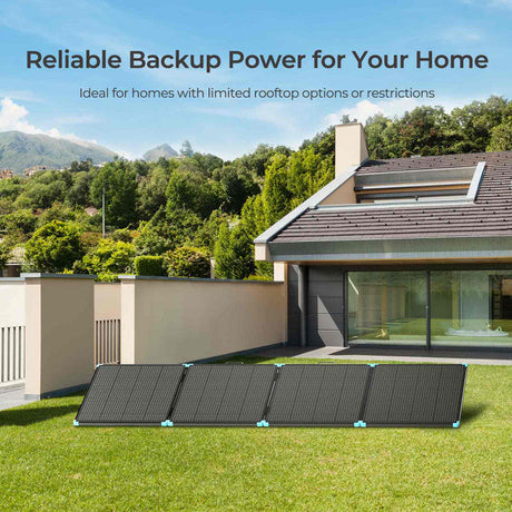 4kWh Portable Home Backup System 800W portable solar panel 12V 300Ah Lithium Battery 2000W pure sine wave invterter