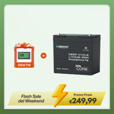 Batteria al Litio LiFePO₄ Core Mini 12V 100Ah – con Tecnologia DuoHeat per Carica in Ambienti Freddi