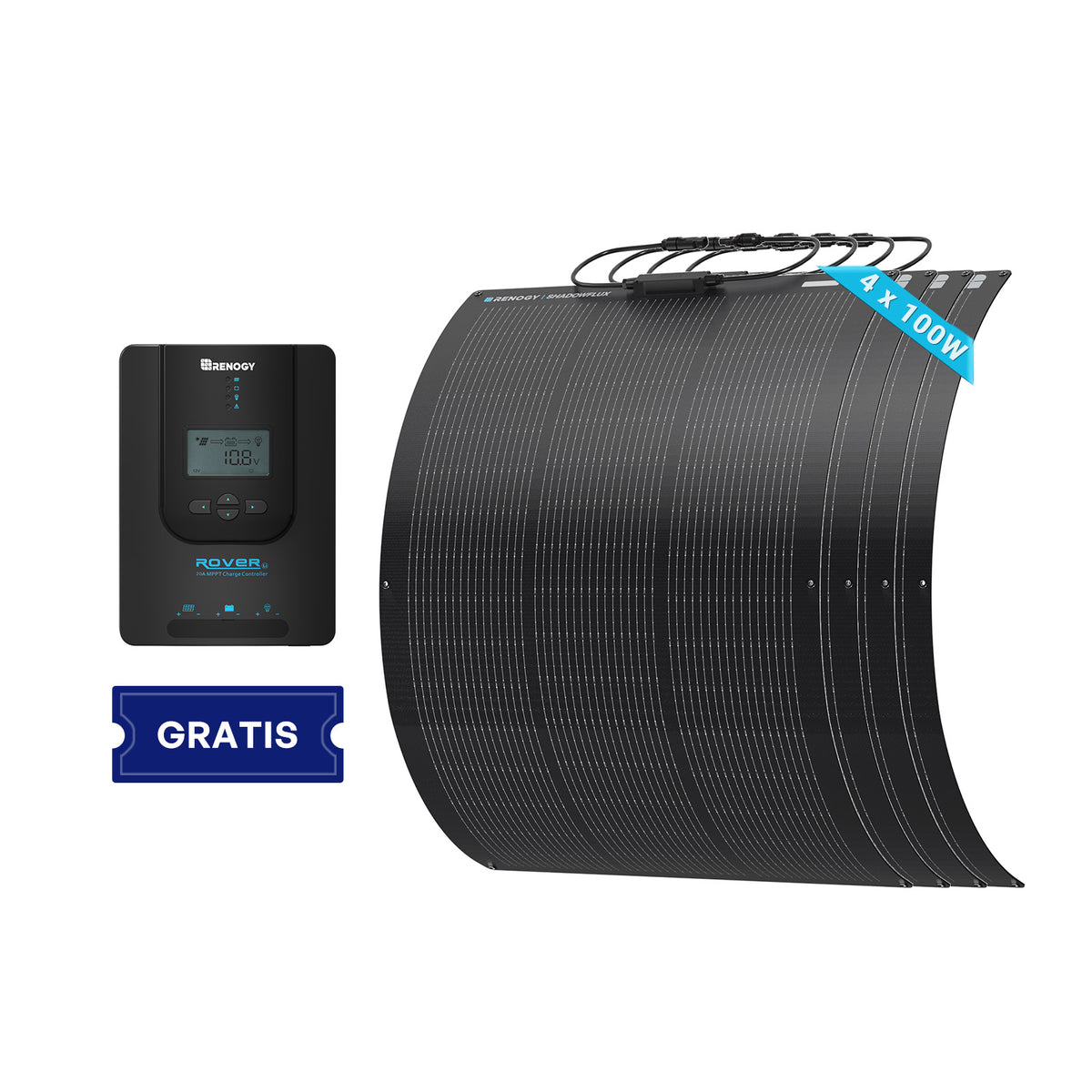 Flex Shadowflux Da 200W Pannello Solare Flessibile N-Type Anti-Ombreggiamento