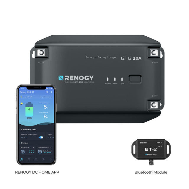 Caricabatterie DC-DC 12V 20A