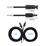 Solar Adaptor Kit Between Solar Panel And Charge Controller (One Pair)