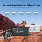 Inverter 12V a Onda Sinusoidale Pura 2000W