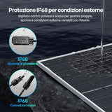 200W Pannelli Solari Bifacciali N-Type