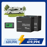 Core Mini – 12,8V 100Ah Batteria al Litio LiFePO₄ a Ciclo Profondo