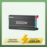 Inverter 12V a Onda Sinusoidale Pura – 1000W / 2000W / 3000W | Convertitore di Corrente per Camper, Barca e Sistemi Solari