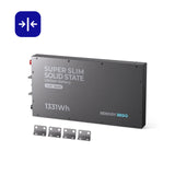 REGO - 12.8V 104Ah Super Slim Lithium Iron Phosphate Battery