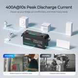 Batteria al Litio LiFePO₄ Renogy Core 12V 200Ah con Bluetooth