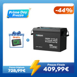 Core Mini – 12,8V 200Ah Batteria LiFePO4 con Protezione a Bassa Temperatura