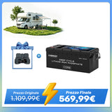 Core - 12V 300Ah Batteria al Litio Autoriscaldamento - Nuova Versione
