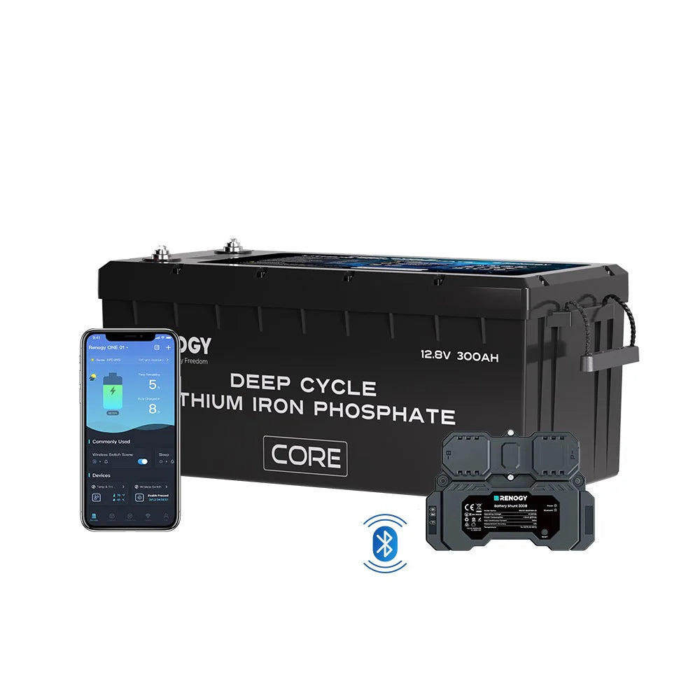 Batteria al Litio LiFePO₄ Core 12V – 100Ah / 200Ah / 300Ah