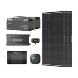 Kit Energetico per Camper 5,12 kWh – Inverter 3000W e Caricabatterie 50A