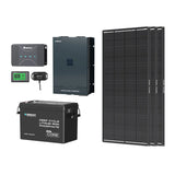 3,84 kWh Kit di Alimentazione per Caravan | Inverter 2000W, Caricabatterie da 50A