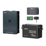 3,84 kWh Kit di Alimentazione per Caravan | Inverter Caricabatterie 2000W, Caricabatterie da 50A