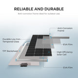 300 Watt 12 Volt Solar Starter Kit with 30A PWM Charge Controller