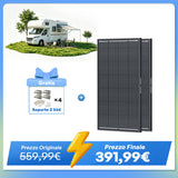 ShadowFlux 12V 200W Pannello Solare Anti-Shadow