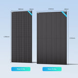 2x400W Pannelli Solari Bifacciali N-Type