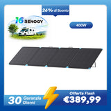 Valigetta Solare Portatile Renogy – 400W / 300W / 220W / 100W | Pannello Solare Pieghevole Leggero con Supporto e Cavi MC4