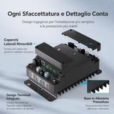 Renogy 12V 50A/30A Caricabatterie DC-DC Ogni Sfaccettatura e Dettaglio Conta